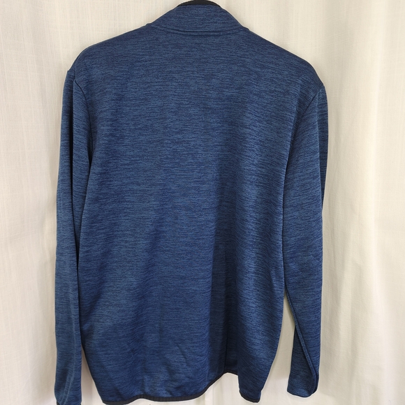 Under Armour Navy Heather Quarter-Zip Top - Picture 3 of 3